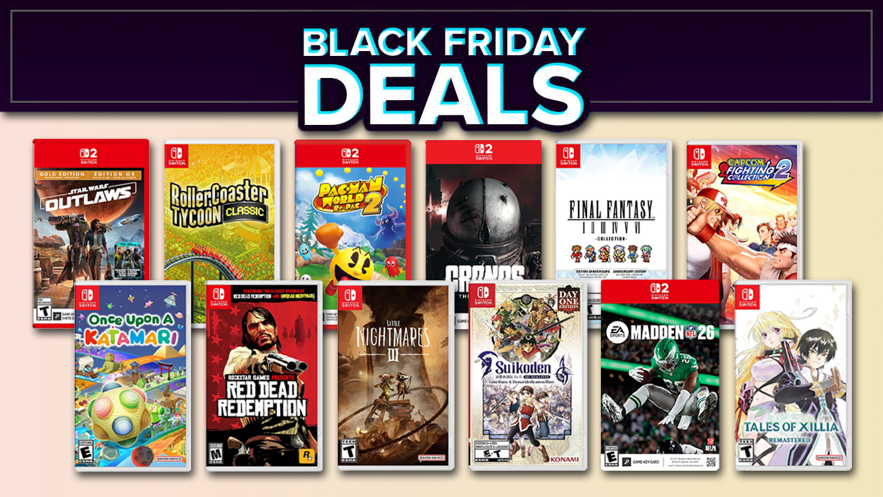 Black Friday-Angebote für Nintendo Switch- und Switch 2-Spiele