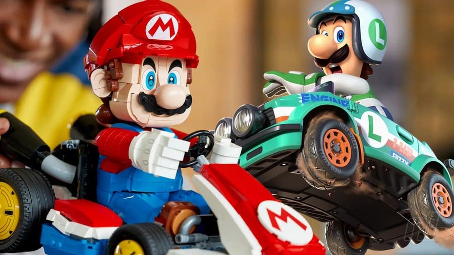 Mario Kart LEGO Luigi