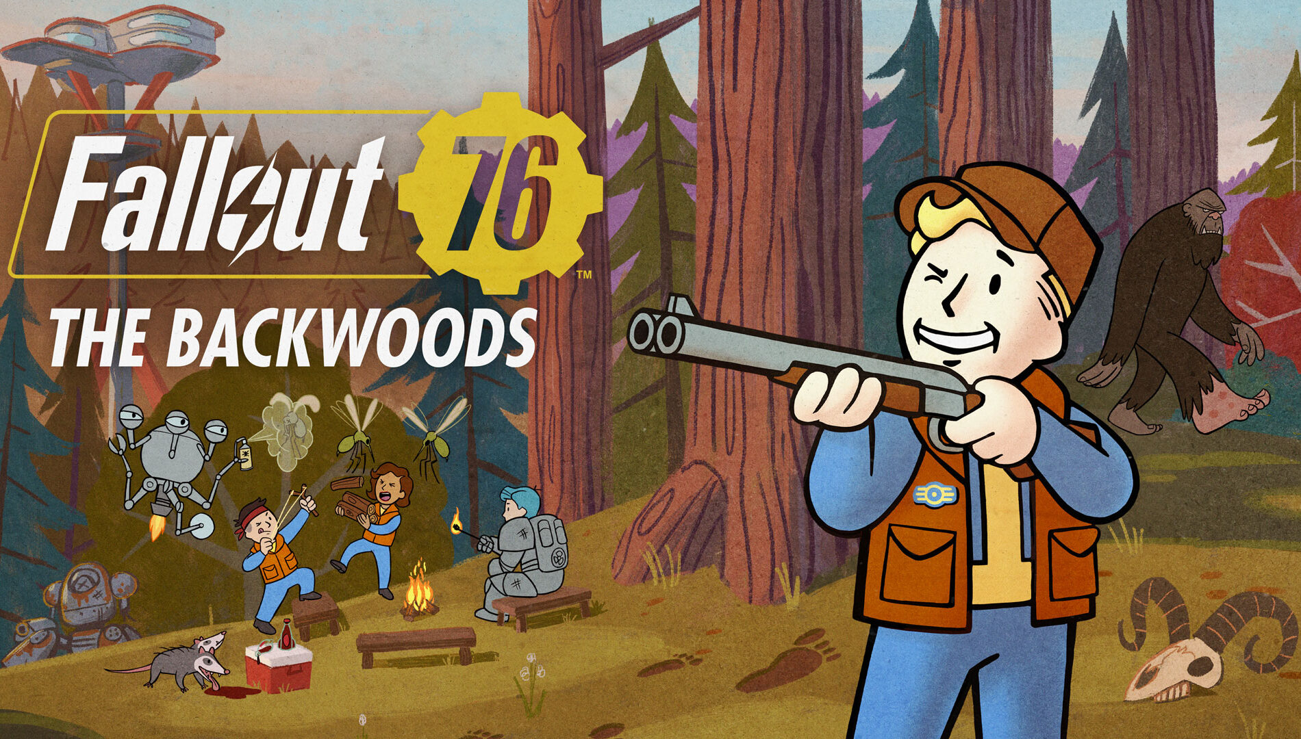 Fallout 76: Das Backwoods-Heldenbild